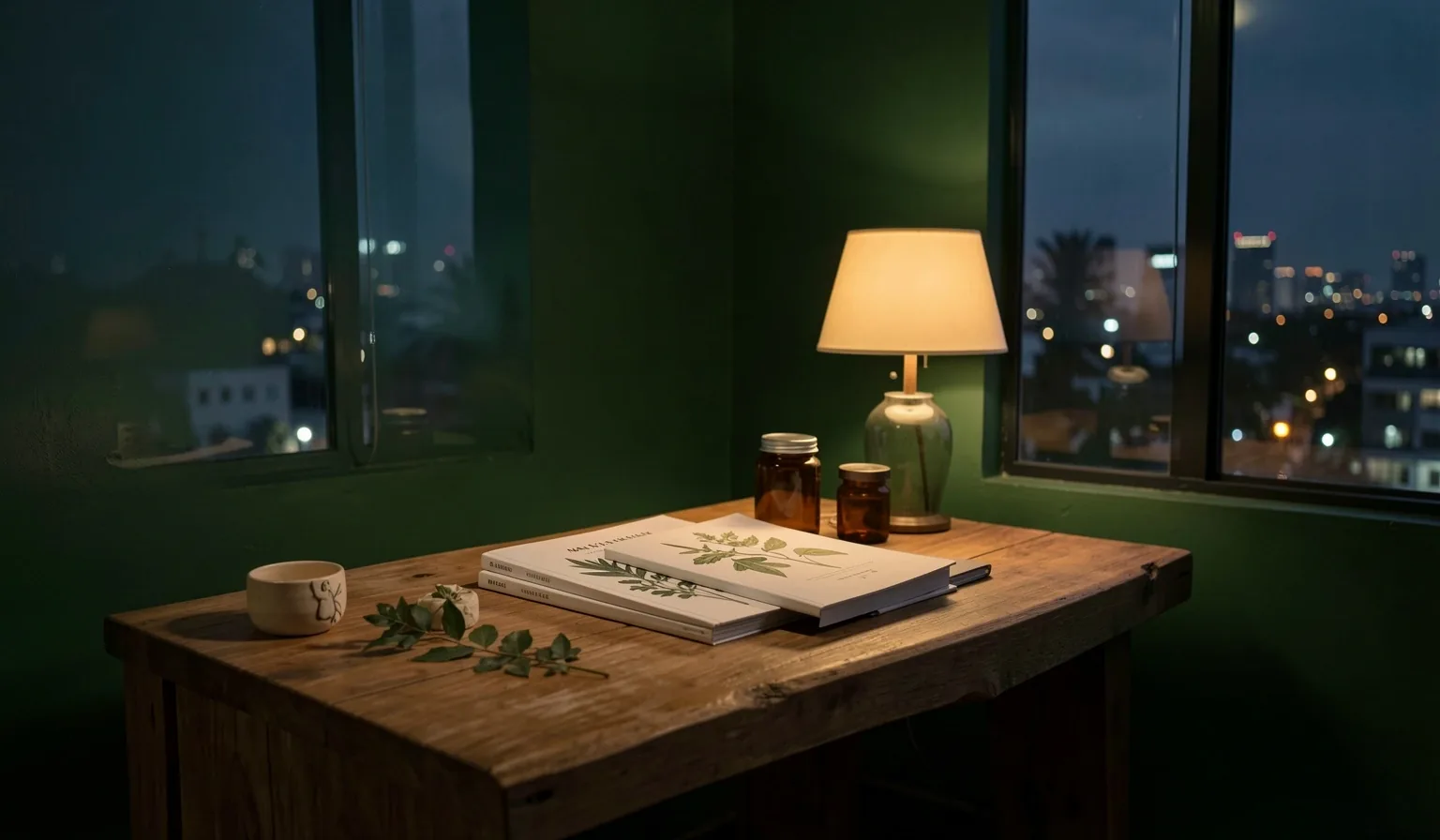 Quiet Jakarta workspace interior
